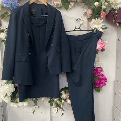 Portmans Size 14 Navy Blue Three Pieces, part NWT