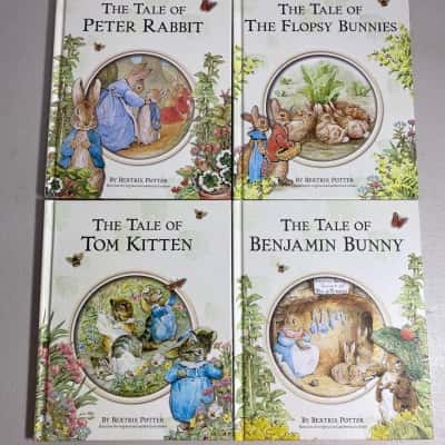The tale of Peter Rabbit x 4 books
