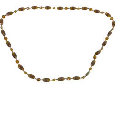 Brown Beaded Necklace