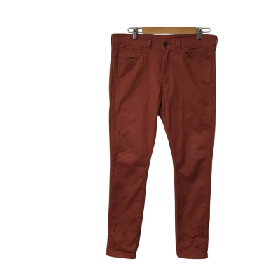 Levi Strauss & Co. Mens Size 34 Rust Orange Straight Leg Pants