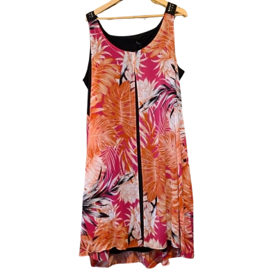 beme Womens  SLVLS Overlay Dress Size 20 
