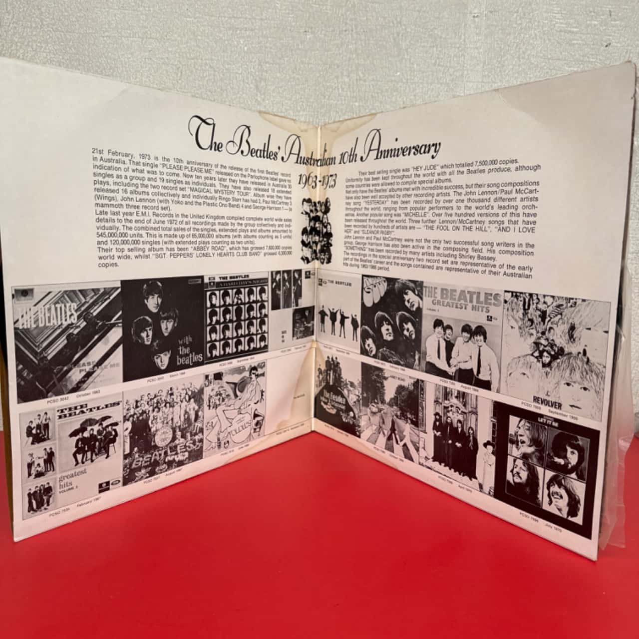 BEATLES AUSTRALIAN 10th ANNIVERSARY オーストラリアThe Beatles 