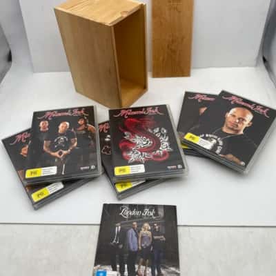 Miami Ink DVD Limited Edition Wooden Box Set Collection (Seasons 1 - 6)