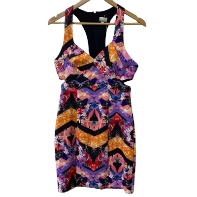 Tokito Womens Size 10 Mini Dress Floral / Multicoloured 