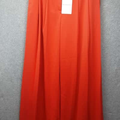 Witchery Womens  Size 10 Flared Pants Burnt Orange 