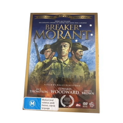 Breaker Morant Premium 2 DVD Edition (Region 4) - Bruce Beresford Australian Classic