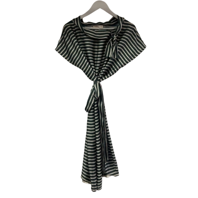 Sacha Drake Womens Size 18AU Cocktail Dress Cream / Green 