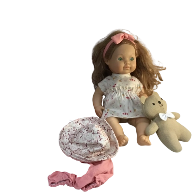 Sum Sum Doll Approx 32 x 15cm and Accessories as pictured