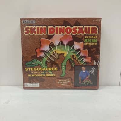 B.C Bones Skin Dinosaur ‘Stegosaurus’ 3D Model Kit NEW 