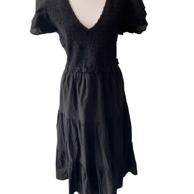 (NEW) Something 4 Olivia, Black Midi Dress, Size 18
