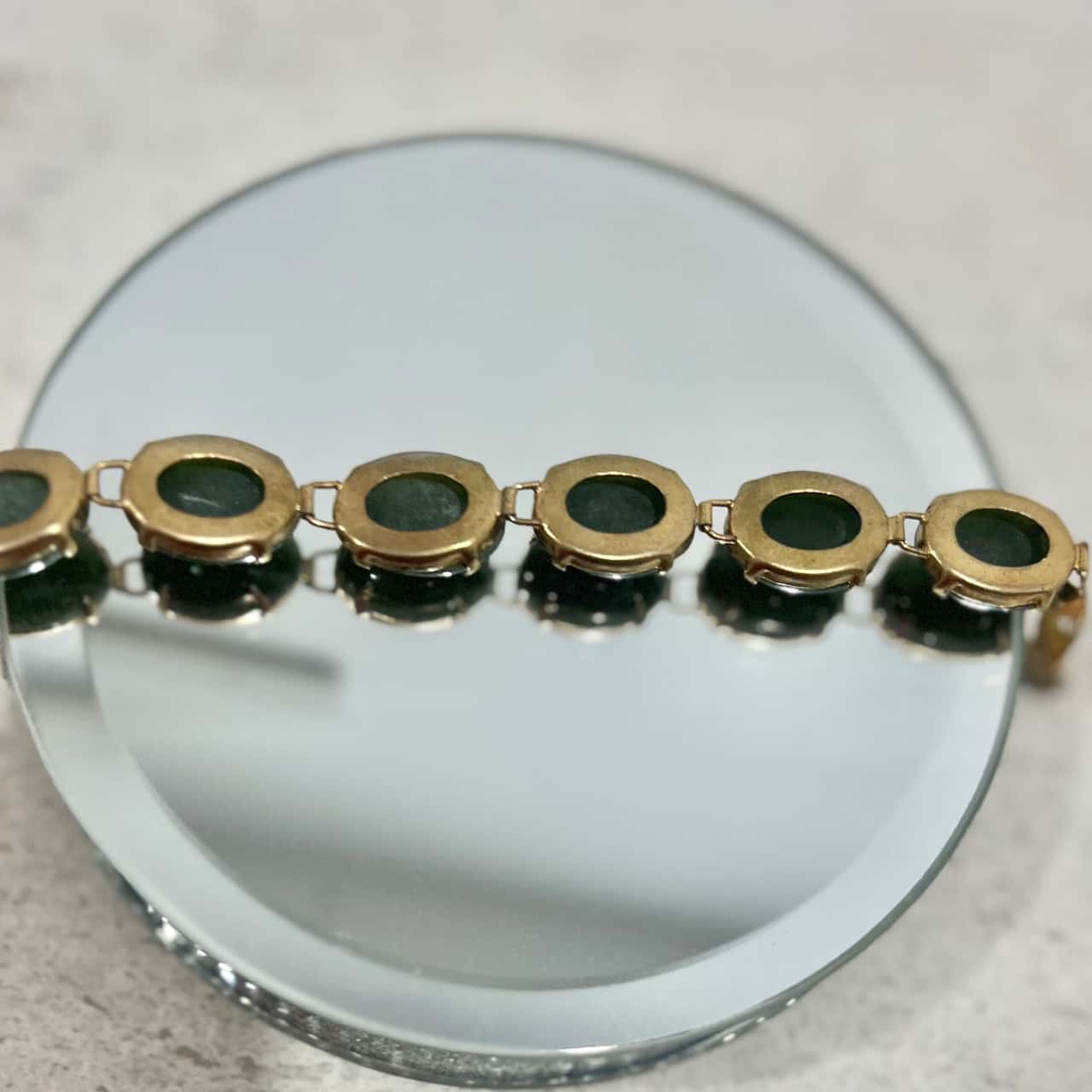 Vintage Gemstone/ Green Bracelet (s)