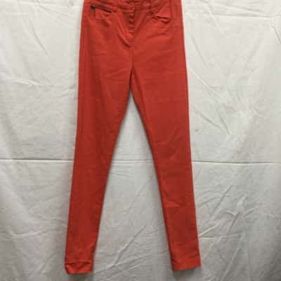 Sass Womens Size 8 Orange Pants