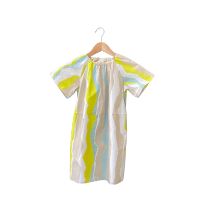 COS Kids Size 5 Dresses & Skirts Beige/Multicoloured /Pattern 