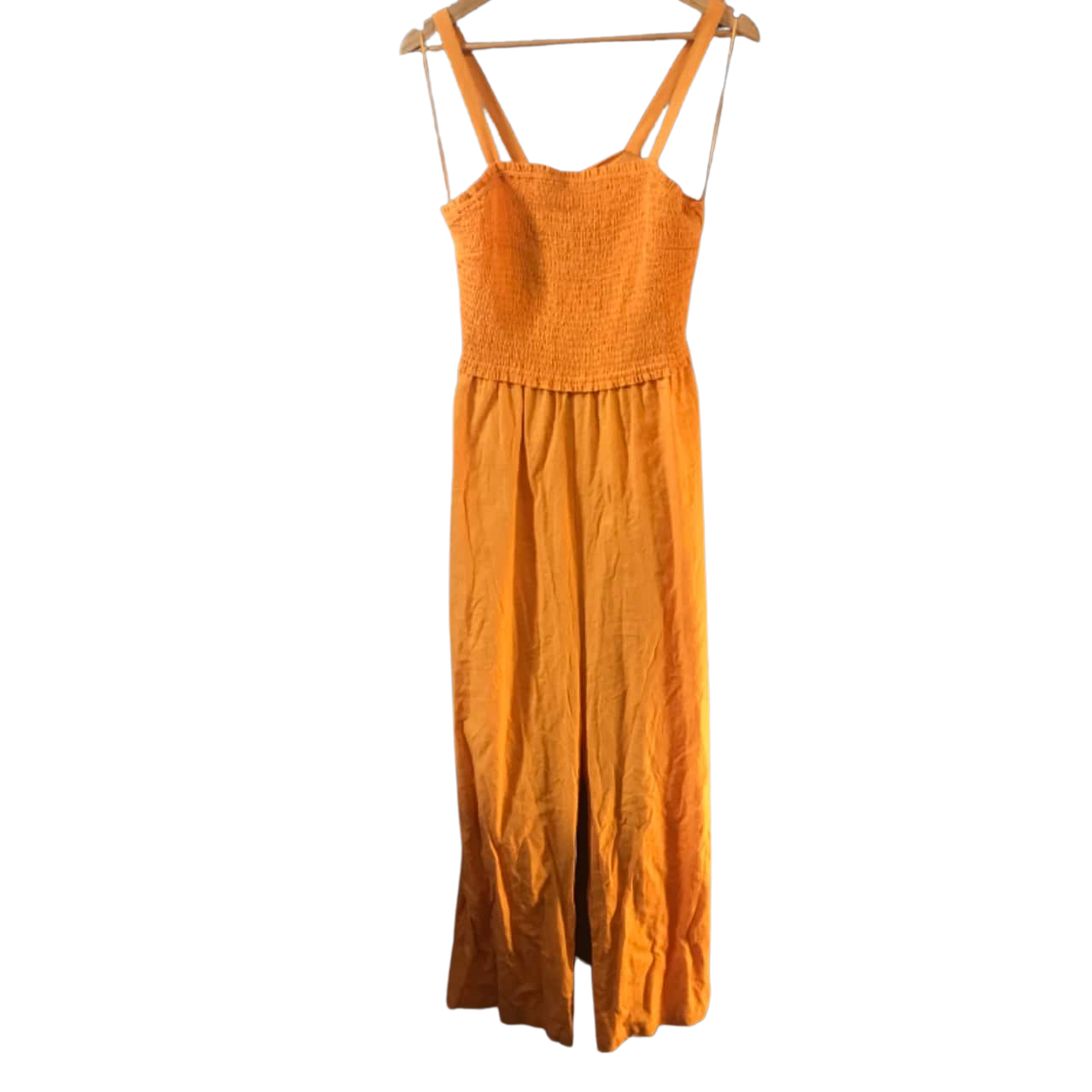 Sportsgirl Linen Mix Sunshine Yellow Playsuit Size 14