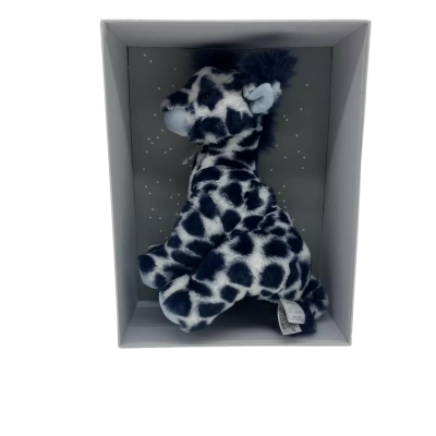 Histoire D'Ours Plush Blue Giraffe 