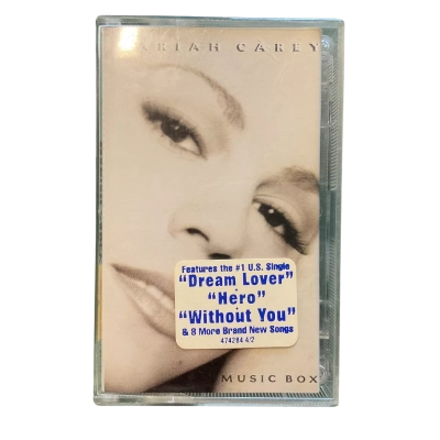 Vintage Mariah Carey Music Box Album Cassette 