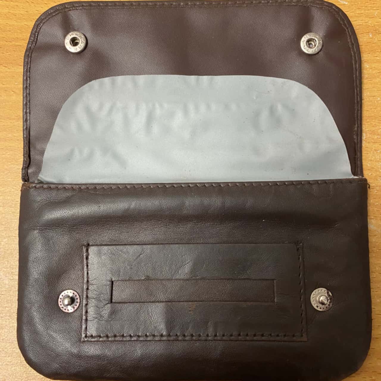 Tobacco Pouch “Aztec” Brown” Genuine Leather(s) - Used Good