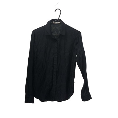 T Alexander Wang Black Long Sleeve Top Size S