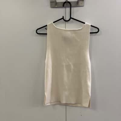 Cotton On Womens  Size XS Singlet Top Cream 