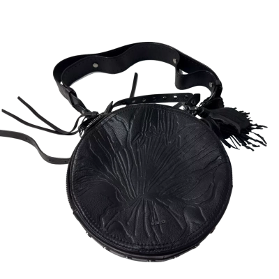 Mimco vintage leather Handbag Black  