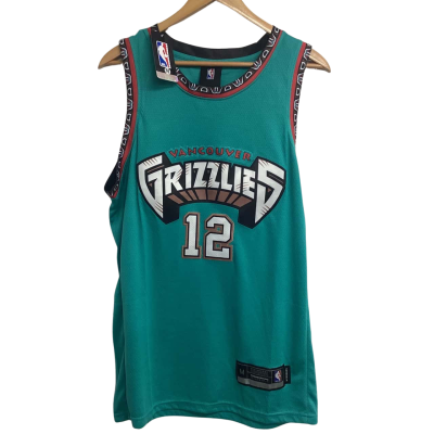 NBA Mens  Size M Vancouver Grizzlies No 12 Marant Top
