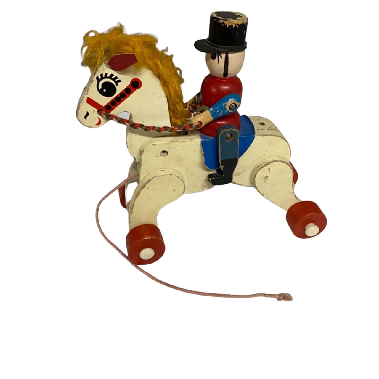 Vintage Wood Pull Toy 1960’s