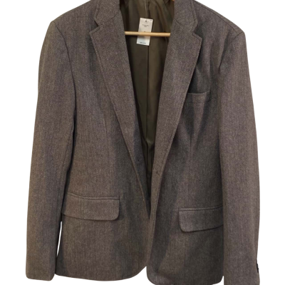 BNWT Gap Unisex  Size S Suit Jacket Grey 