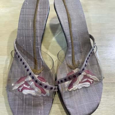 Fiorucci Womens Sandals Beige Size 36