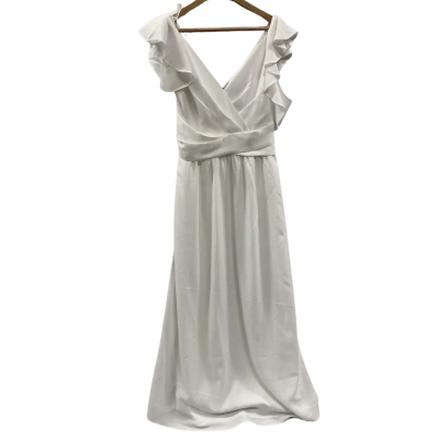 City Chic Womens  Size XS Maxi Dress White 