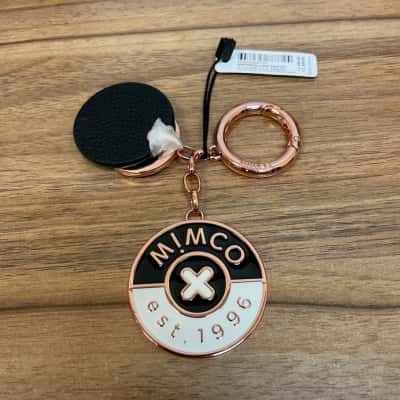 Mimco M!M Collective Black Tier Member 2023 Rose Gold Key Chain