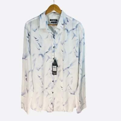 Connor - Light Blue Bramley Stretch Shirt (Size XL)