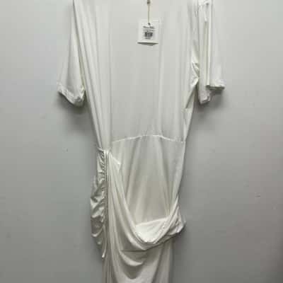 Sass & Bide High beam Tee dress Size XL Maxi Dress Off White 