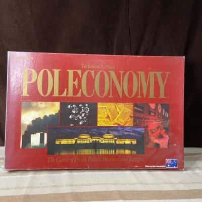 Vintage Poleconomy Board Game