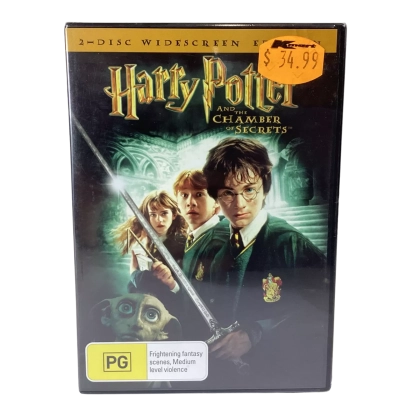 DVD - Harry Potter & the Chamber of Secrets (PG) 2002