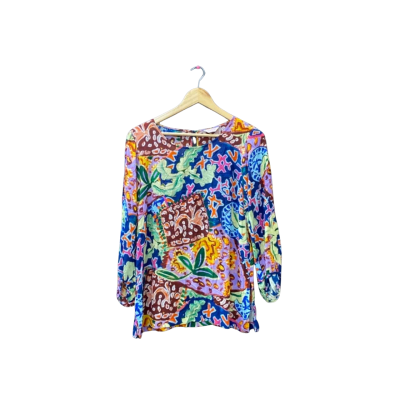 Gorman Size 10 Long Sleeve Top Multicoloured / Pattern 