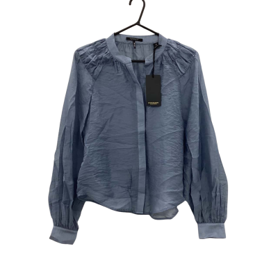 Scotch & Soda Womens  Size S Button Up Top Blue BNWT