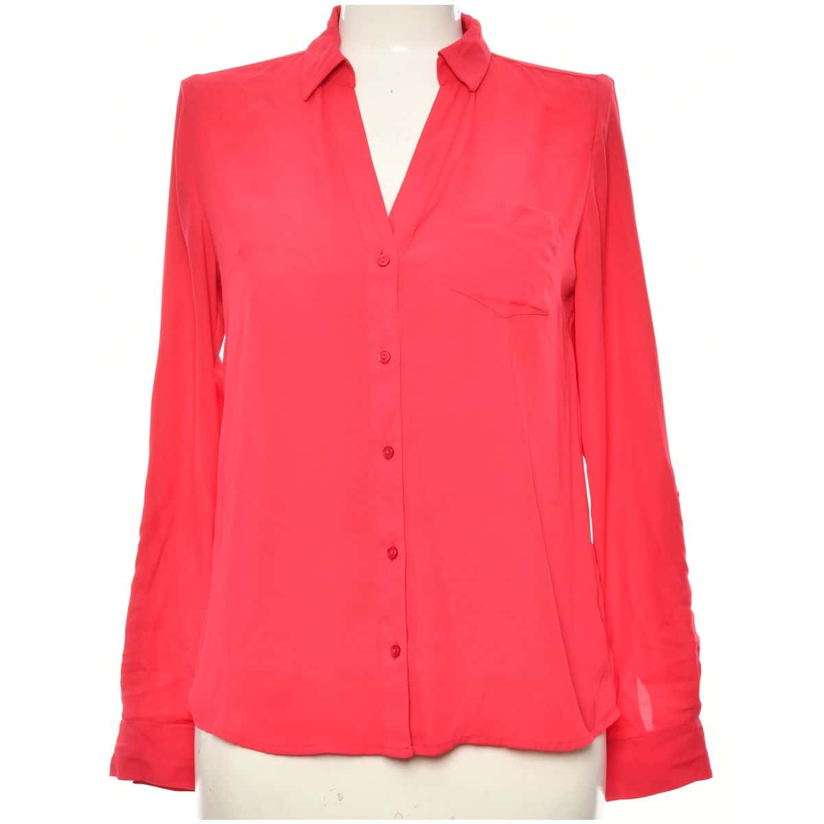 The Limited Womens Size M Button Up Shirt Pink