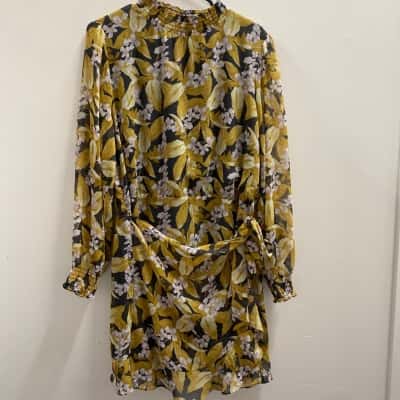 Decjuba Womens  Size 18 Mini Dress Multicoloured 