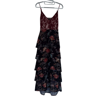 VINTAGE** Friday I’m In Love XO.  Tiered Maxi Dress.   Size XS 