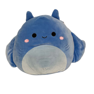 Squishmallows  12-Inch-Lux The Blue Manta Ray