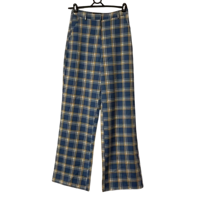 Neon Hart Womens Size S Skinny Leg Pants Blue 