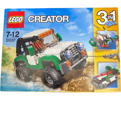 L go. Creator adventure Vehicle set & random pieces in box