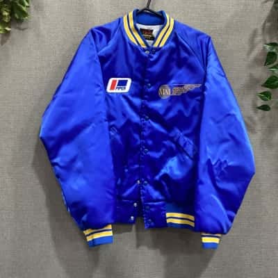 Retro Mitchell Aeronautical Mens  Size L Bomber USA made