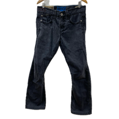 Tough Jeansmith Mens Jeans Size 32 Black  