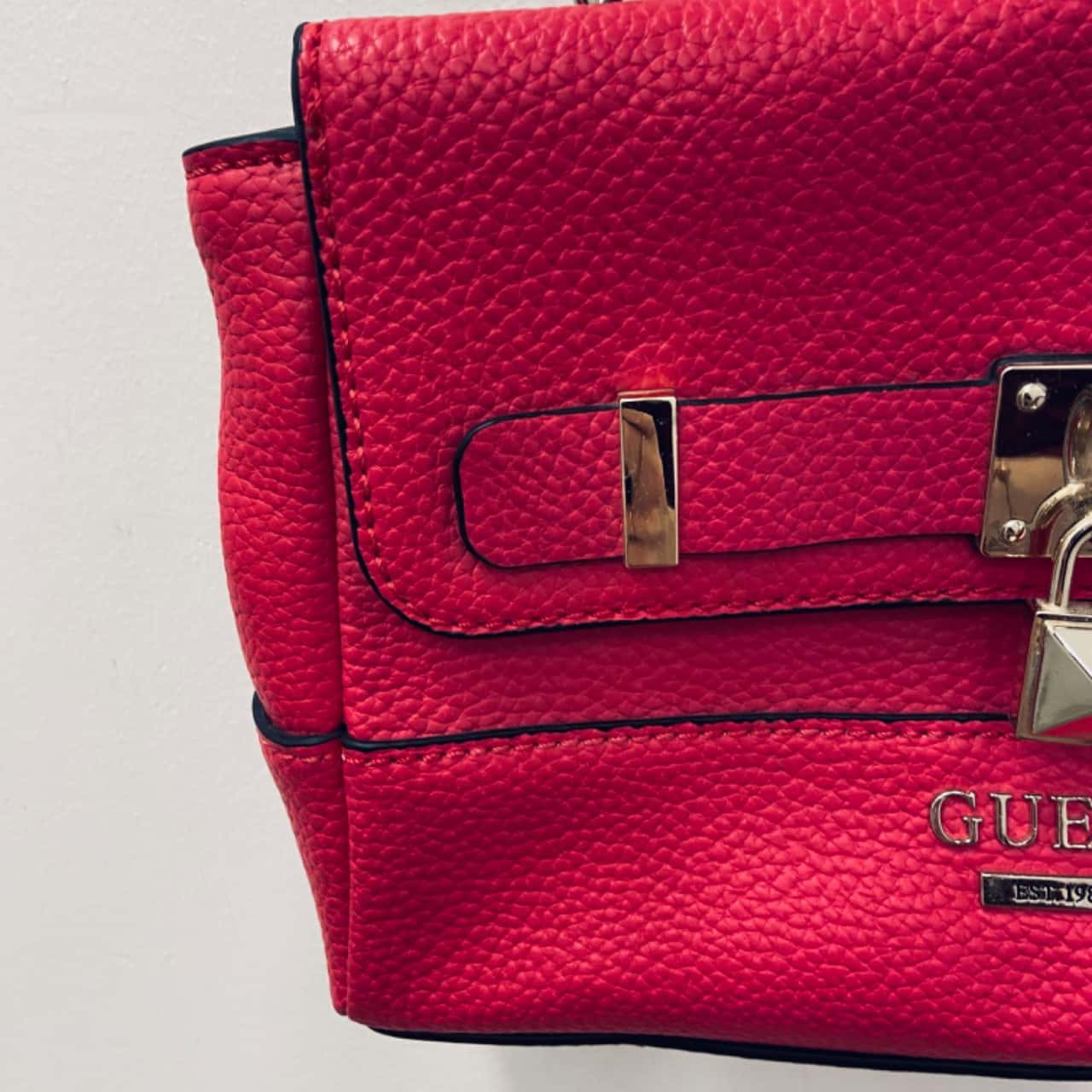 Guess Womens Cross Body Bag Pink