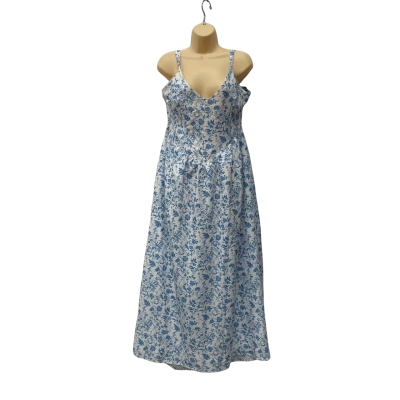  Billy J   Size 14 Cocktail Dress Blue / Floral / White 