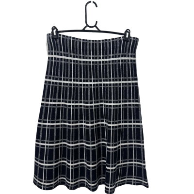 Liz Jordan Womens  Size 12 A-Line Skirt Checked 