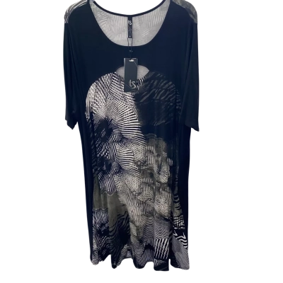 Taking Shape Womens  Size M Midi Dress / Short Sleeve Dress  Grey 