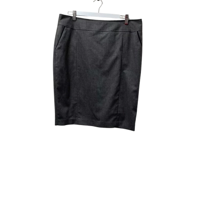 David Lawrence Womens  Size 14 A-Line Skirt Grey 
