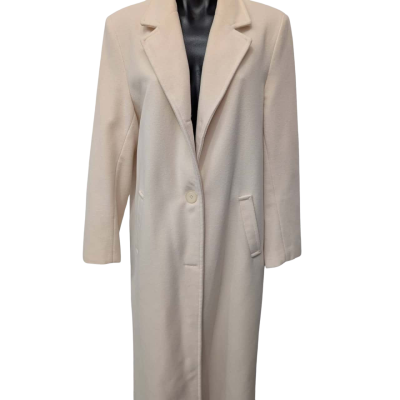 David Jones Wool and Cashmere Cream Coat
